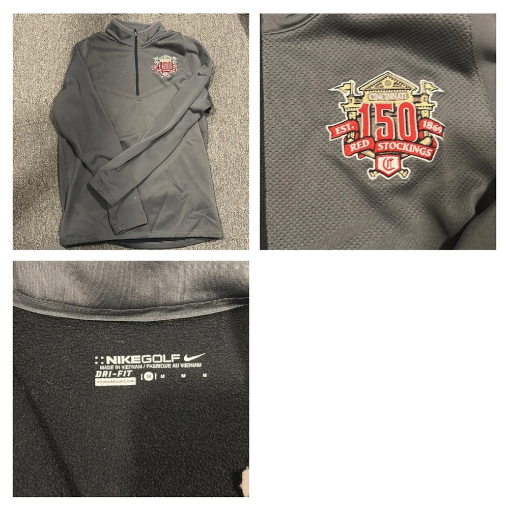 Cincinnati reds 150th anniversary pullover